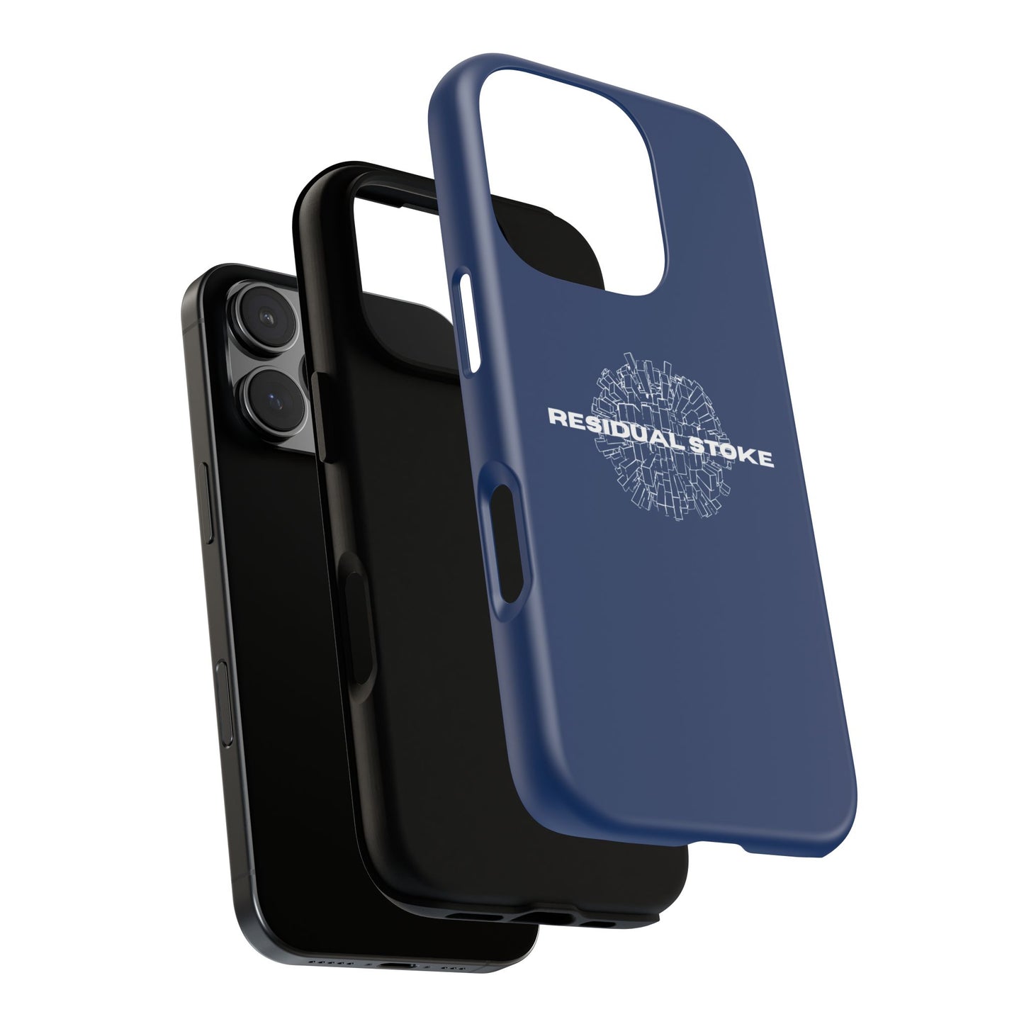 Residual Stoke Navy Tough Phone Case