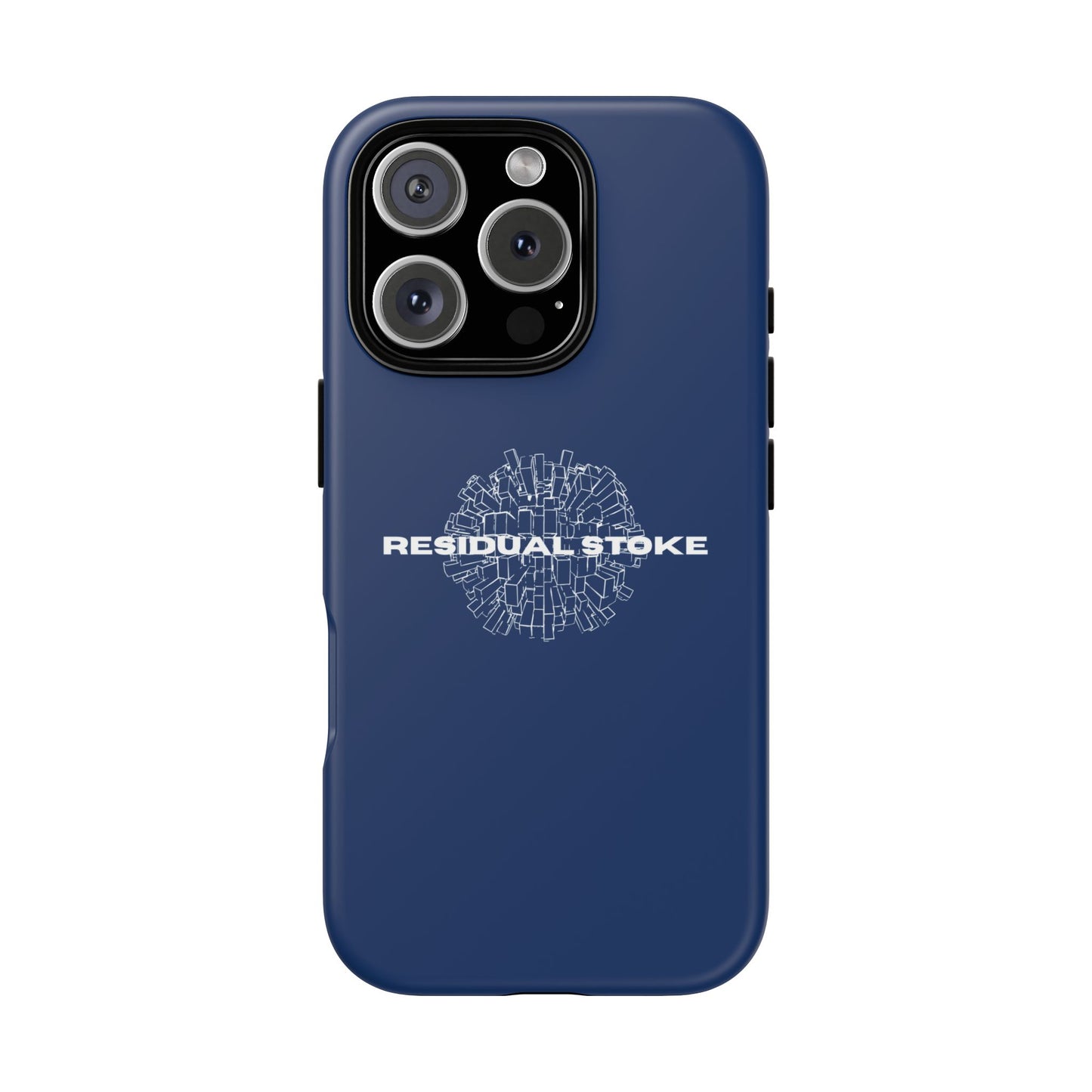 Residual Stoke Navy Tough Phone Case