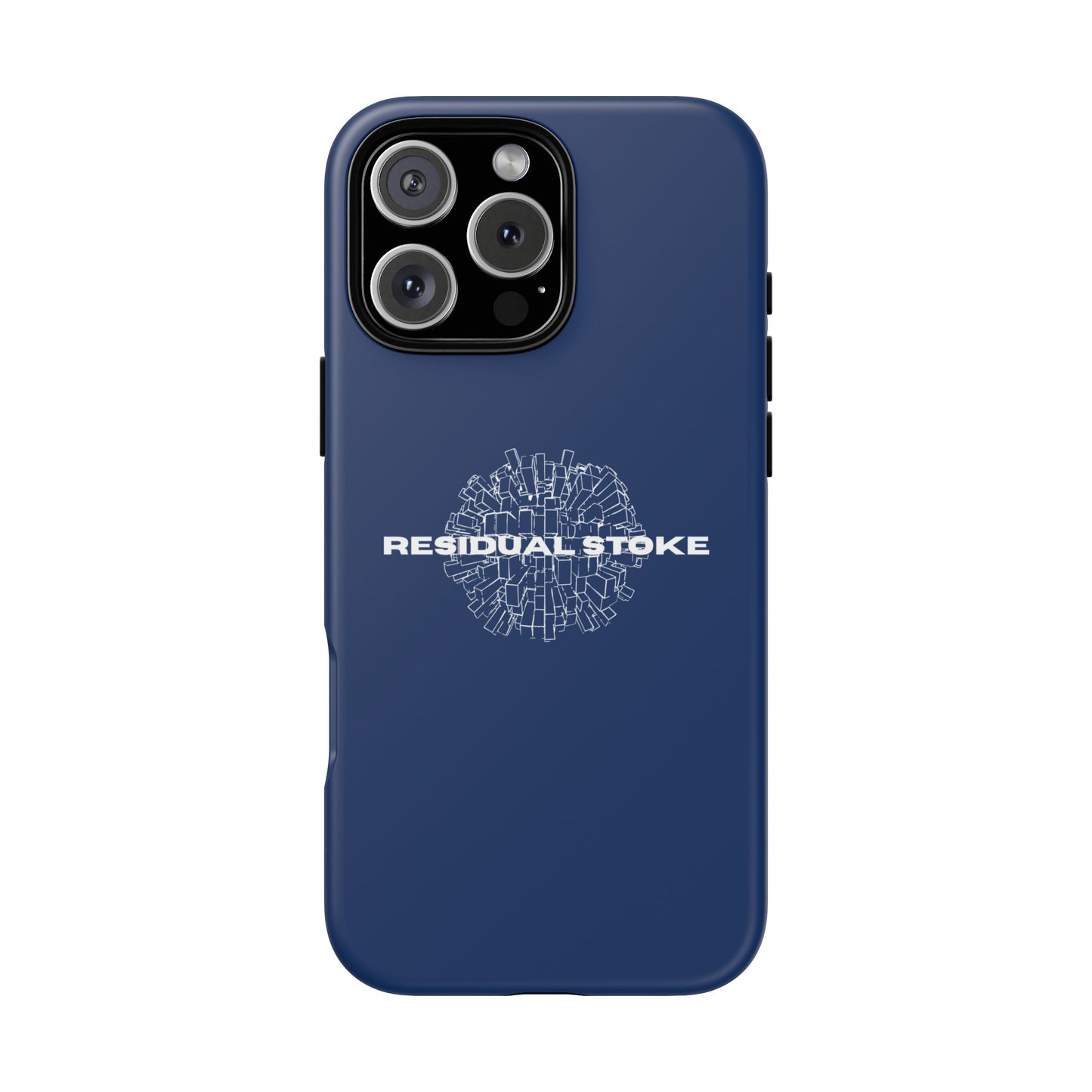 Residual Stoke Navy Tough Phone Case