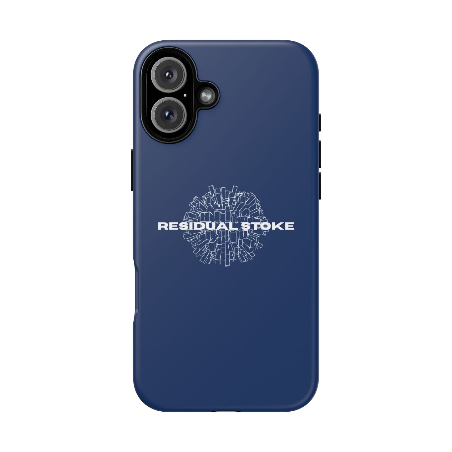 Residual Stoke Navy Tough Phone Case