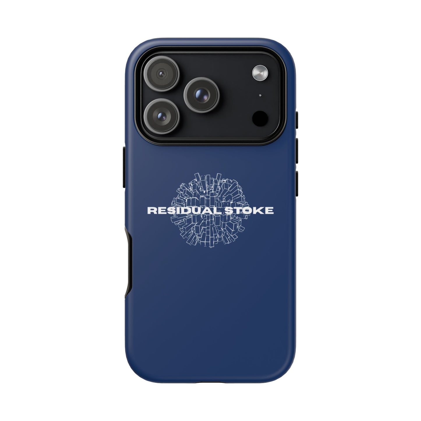 Residual Stoke Navy Tough Phone Case