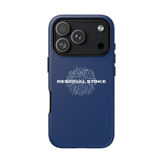 Residual Stoke Navy Tough Phone Case