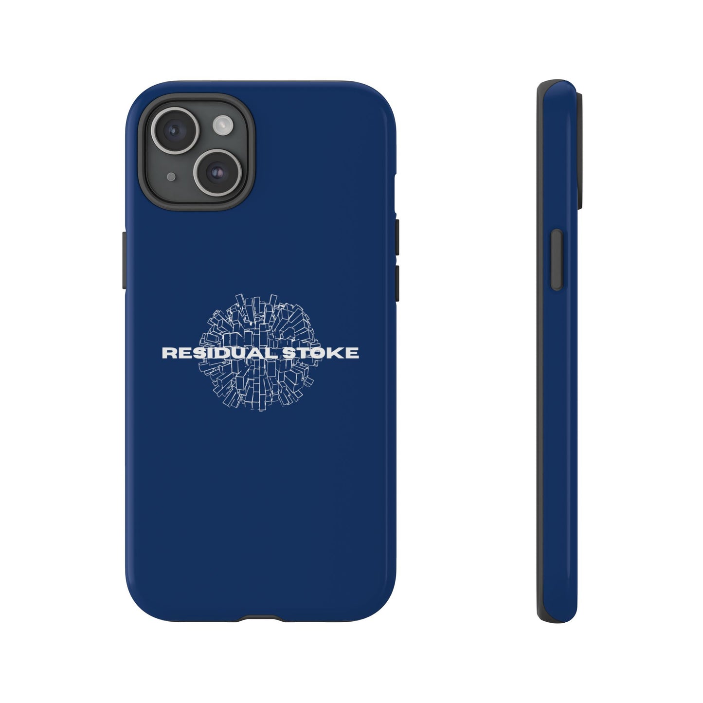 Residual Stoke Navy Tough Phone Case