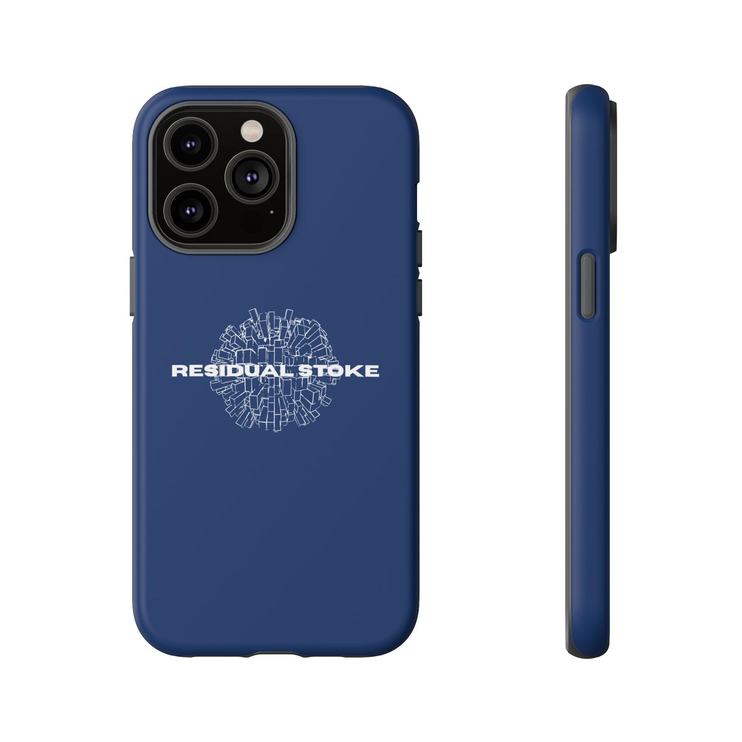 Residual Stoke Navy Tough Phone Case