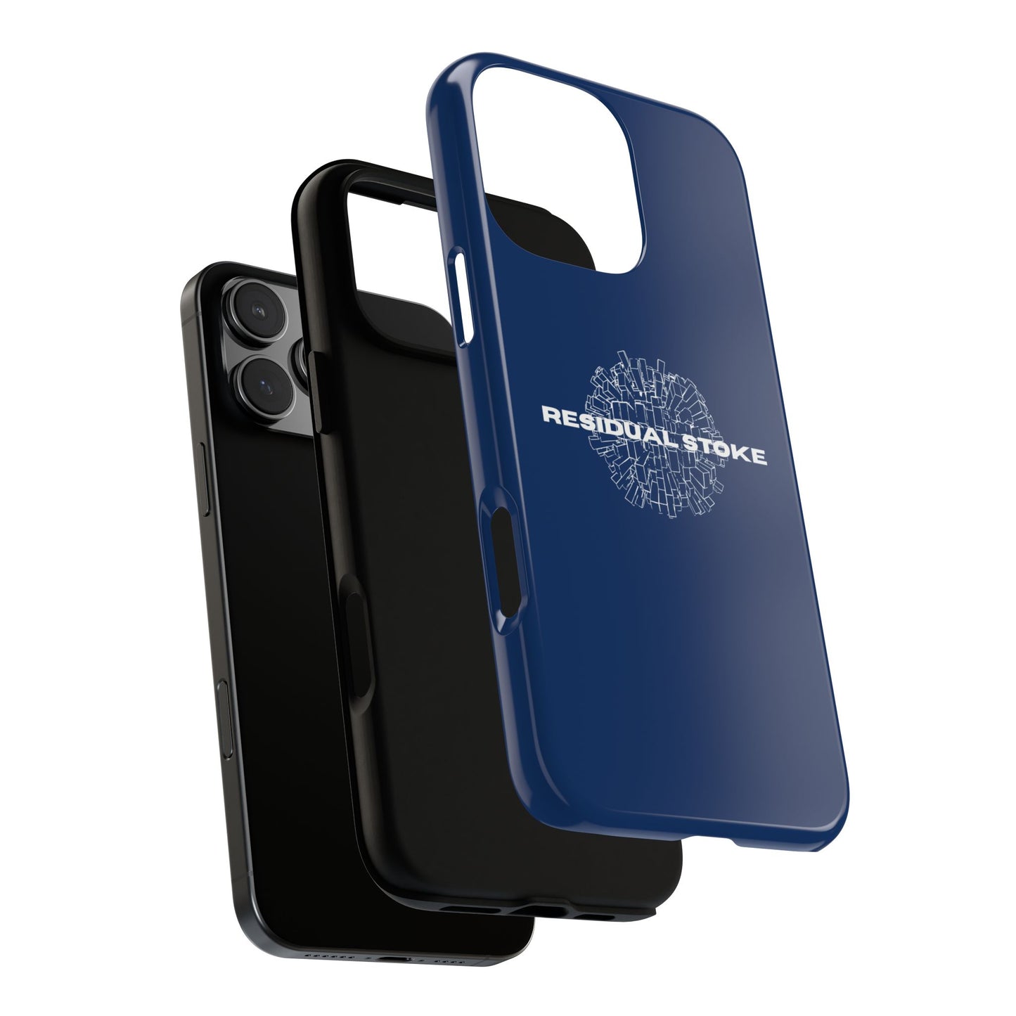 Residual Stoke Navy Tough Phone Case