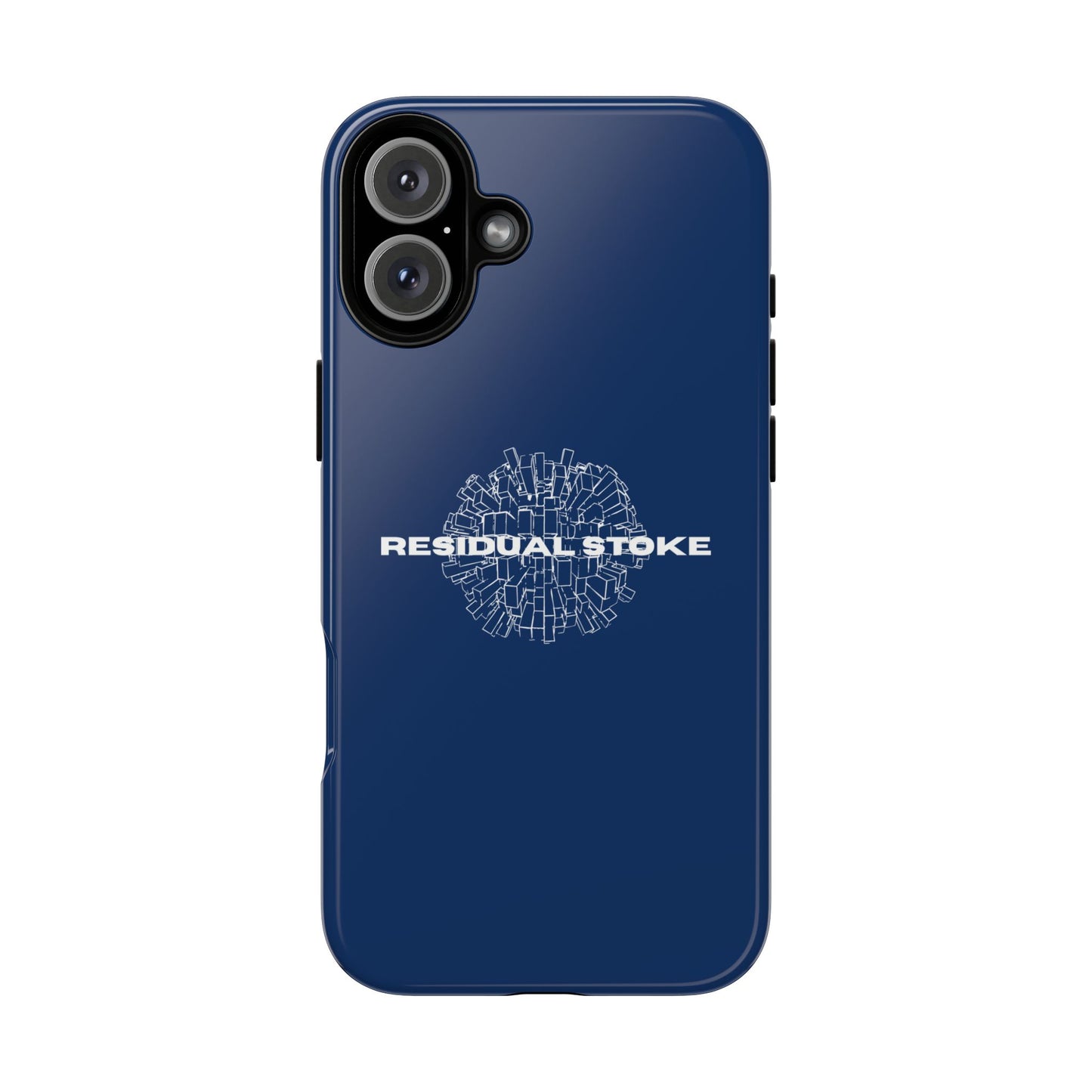 Residual Stoke Navy Tough Phone Case