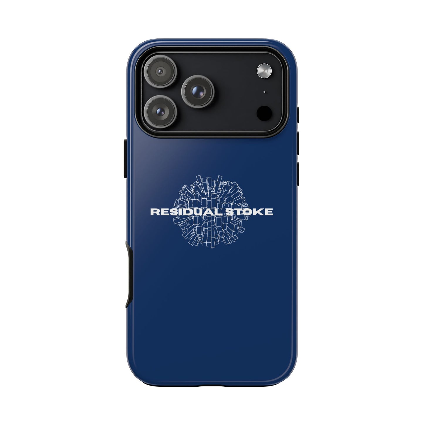 Residual Stoke Navy Tough Phone Case