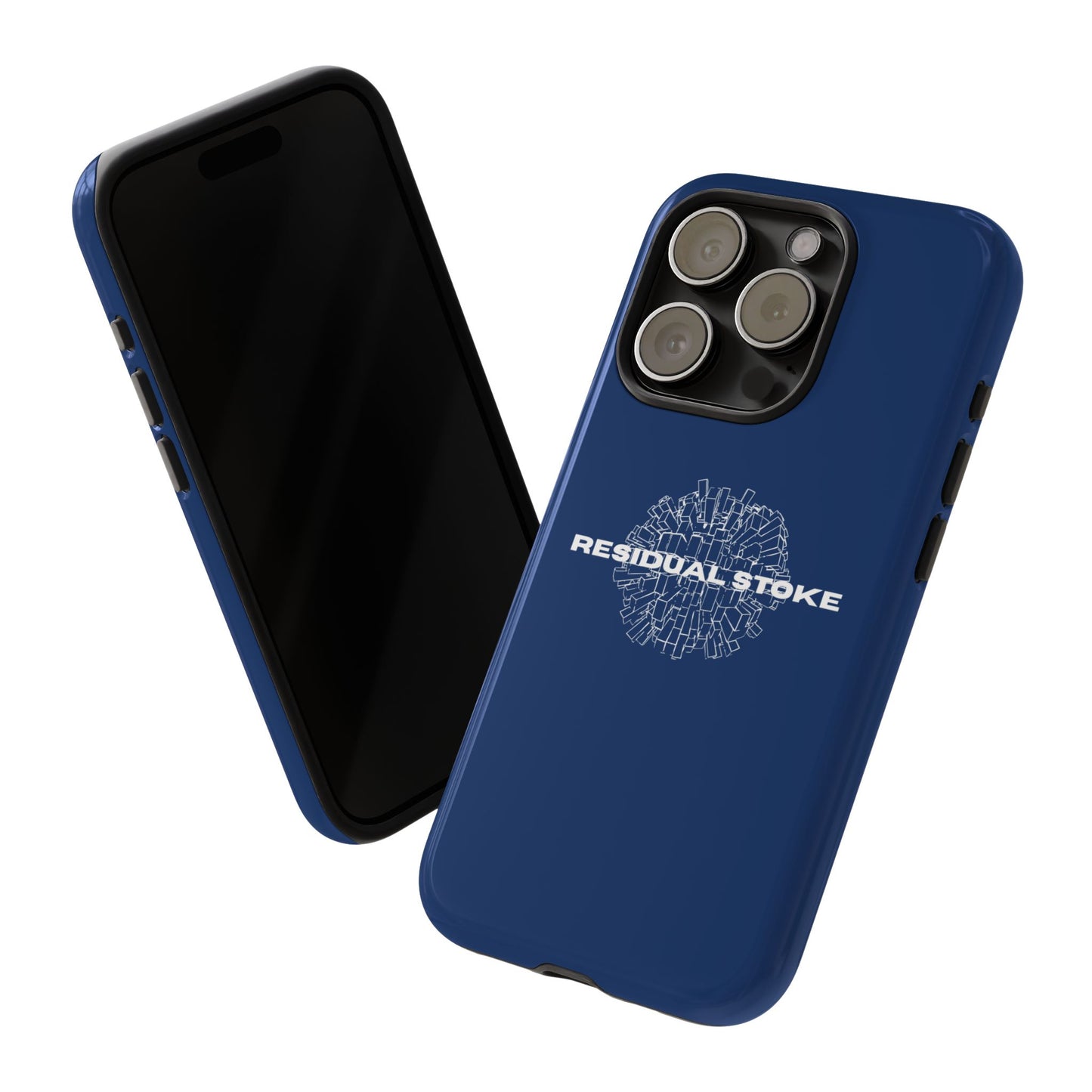 Residual Stoke Navy Tough Phone Case