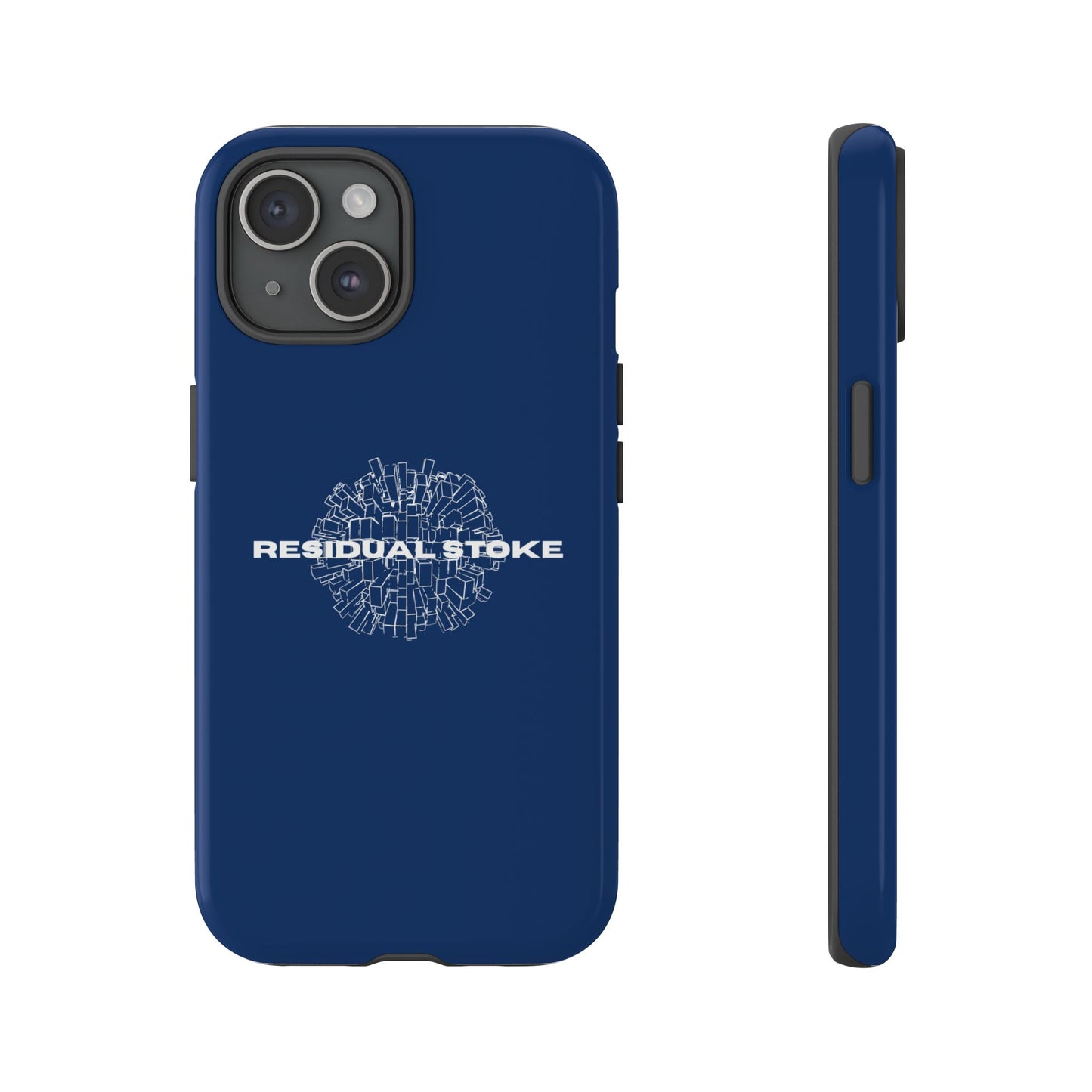 Residual Stoke Navy Tough Phone Case