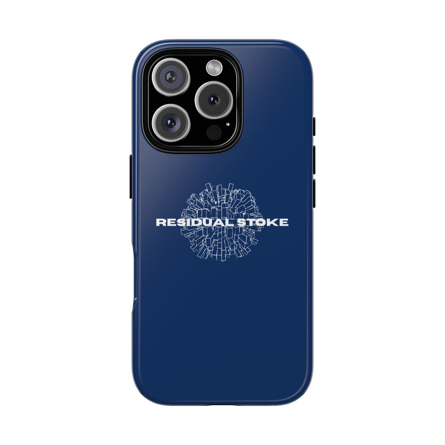 Residual Stoke Navy Tough Phone Case