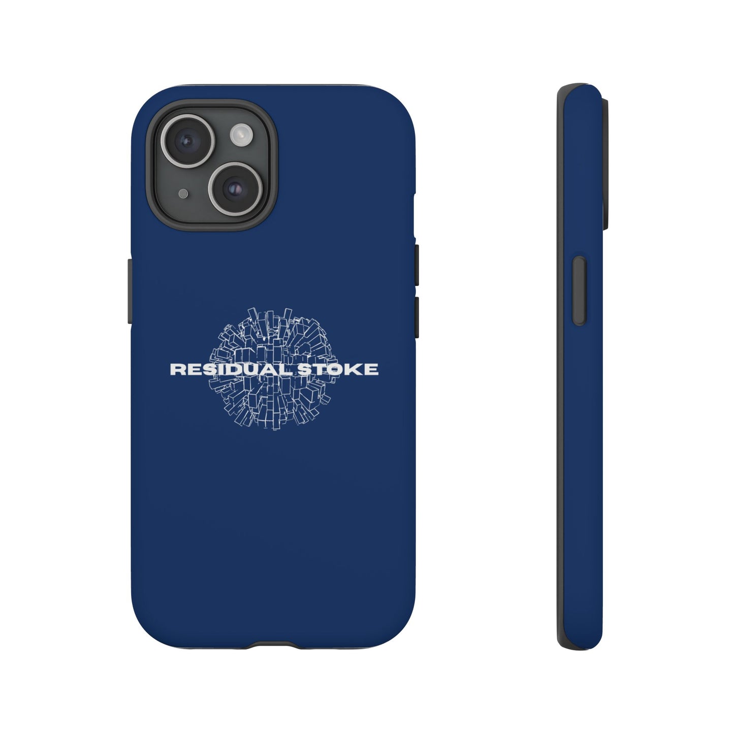 Residual Stoke Navy Tough Phone Case