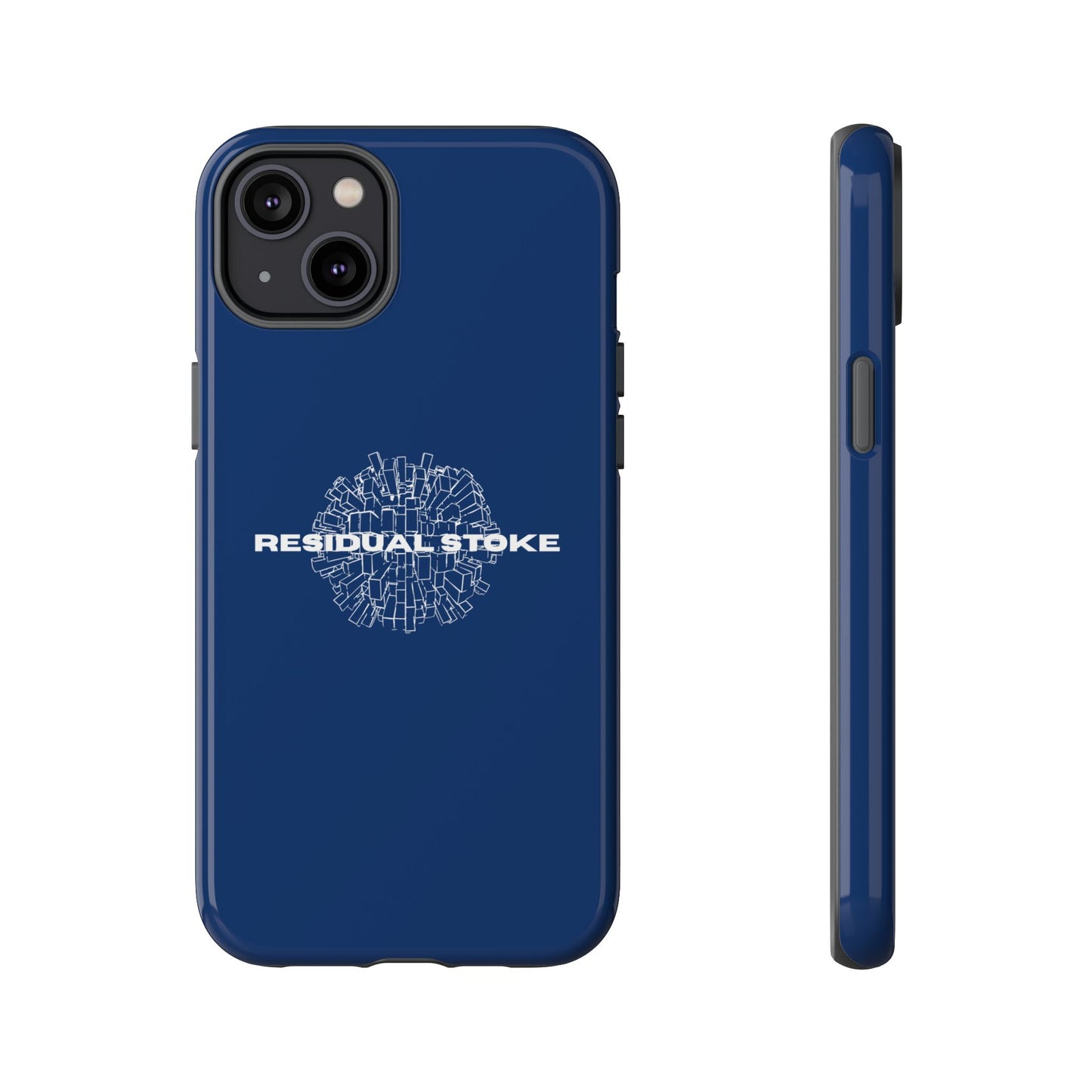 Residual Stoke Navy Tough Phone Case
