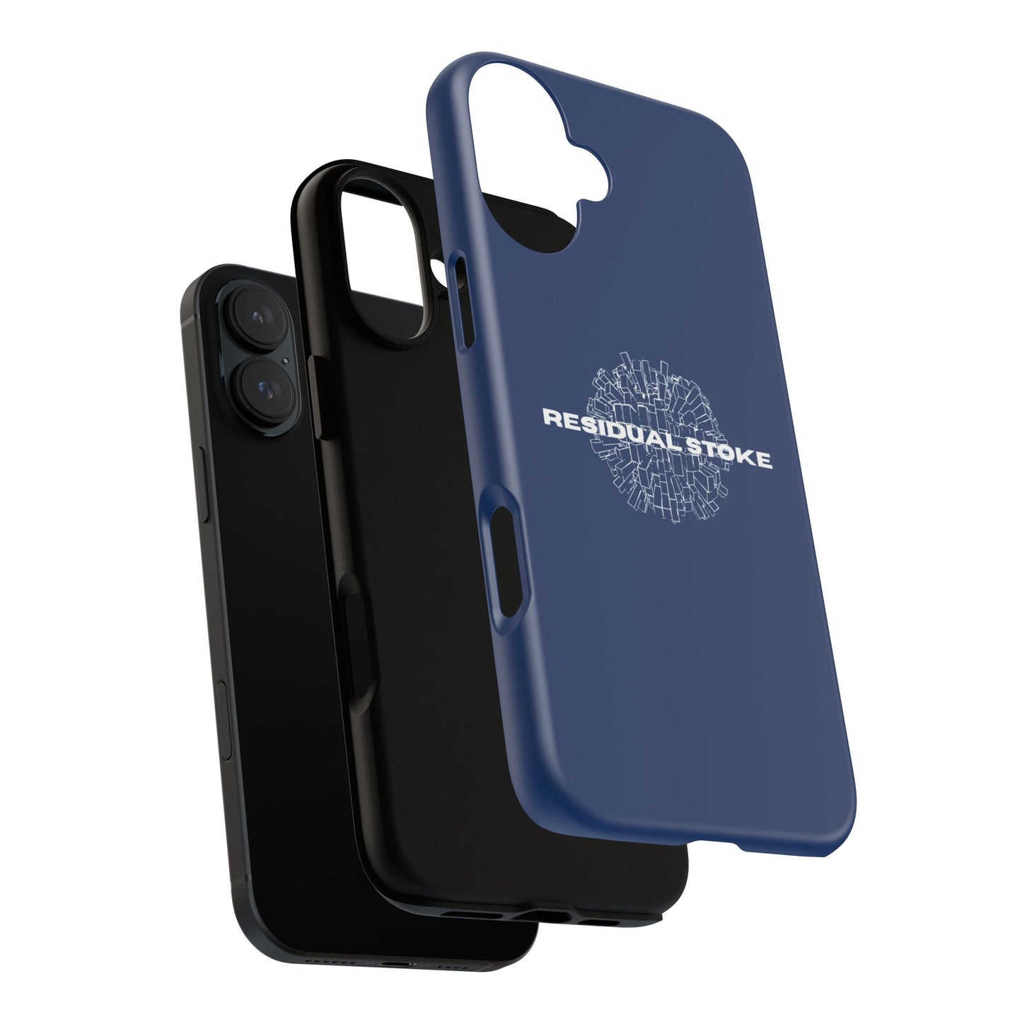 Residual Stoke Navy Tough Phone Case