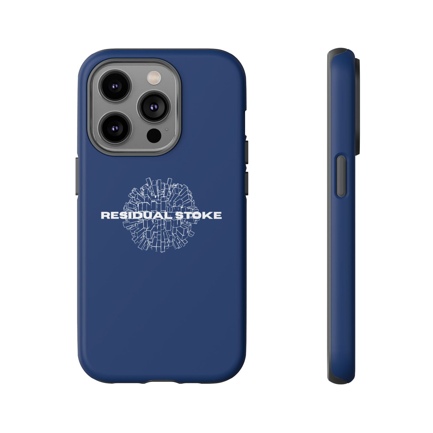 Residual Stoke Navy Tough Phone Case
