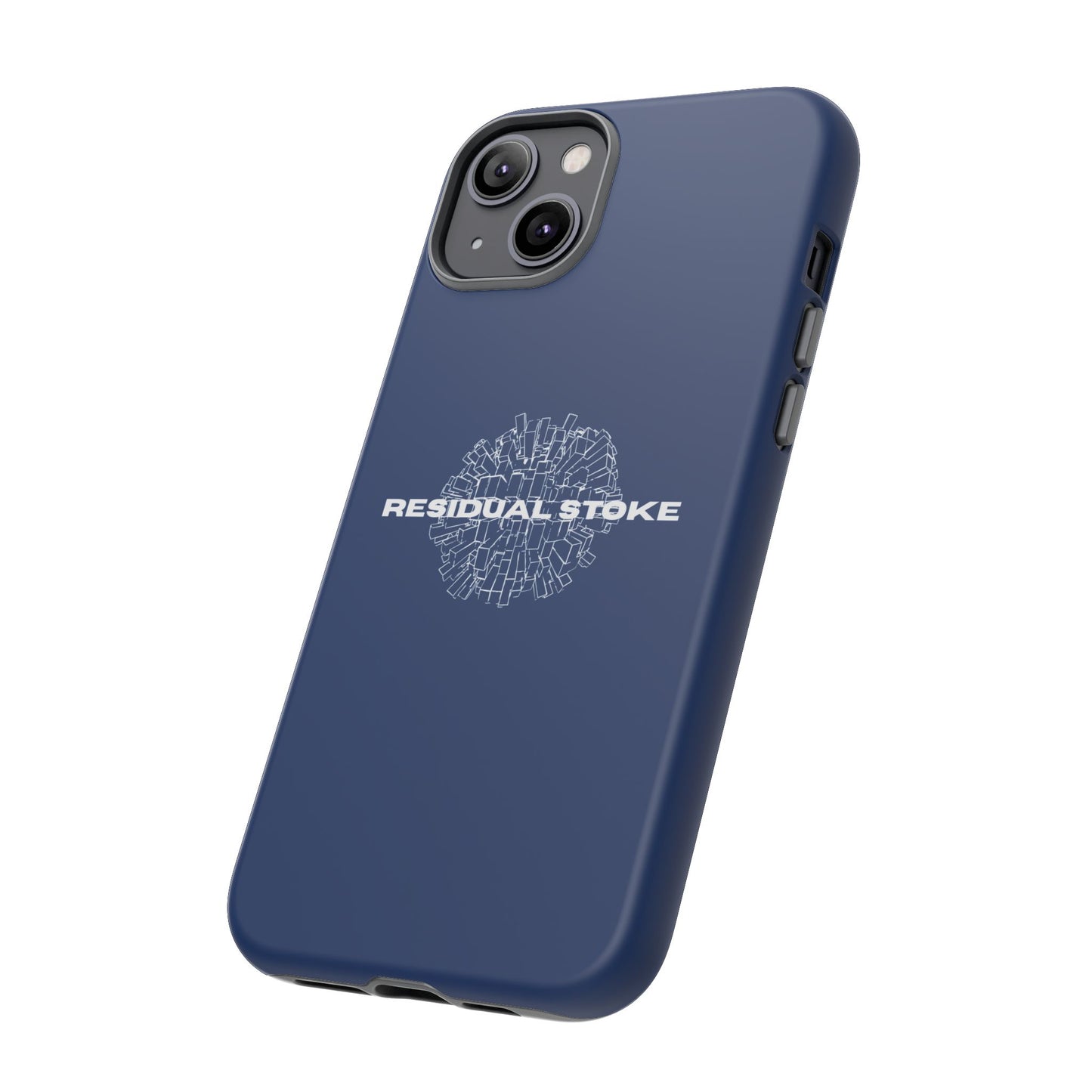 Residual Stoke Navy Tough Phone Case