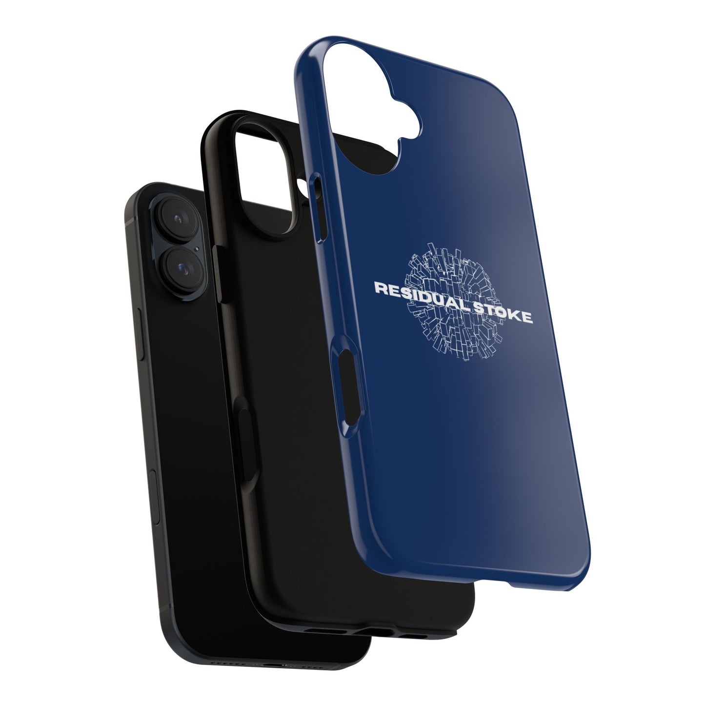 Residual Stoke Navy Tough Phone Case