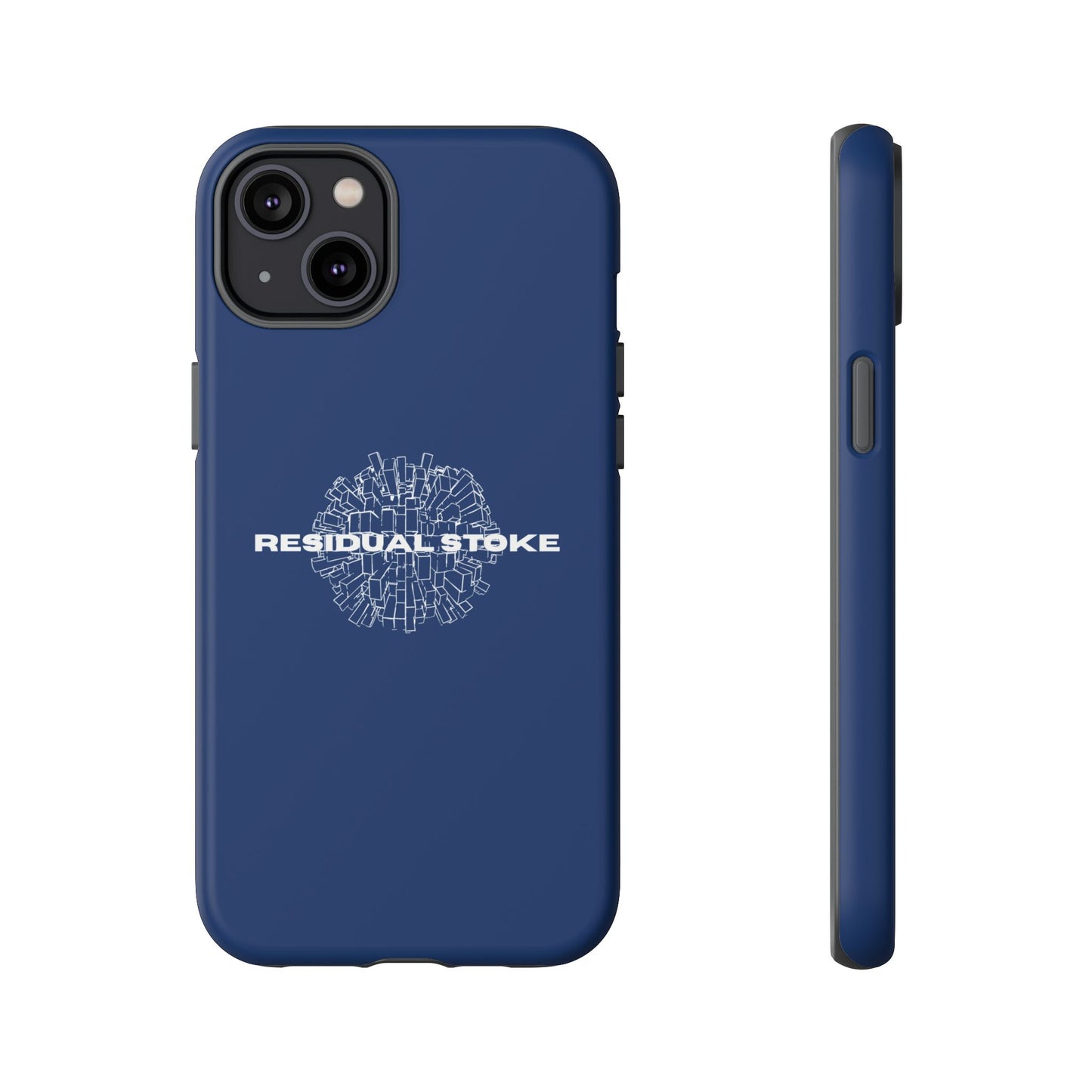 Residual Stoke Navy Tough Phone Case