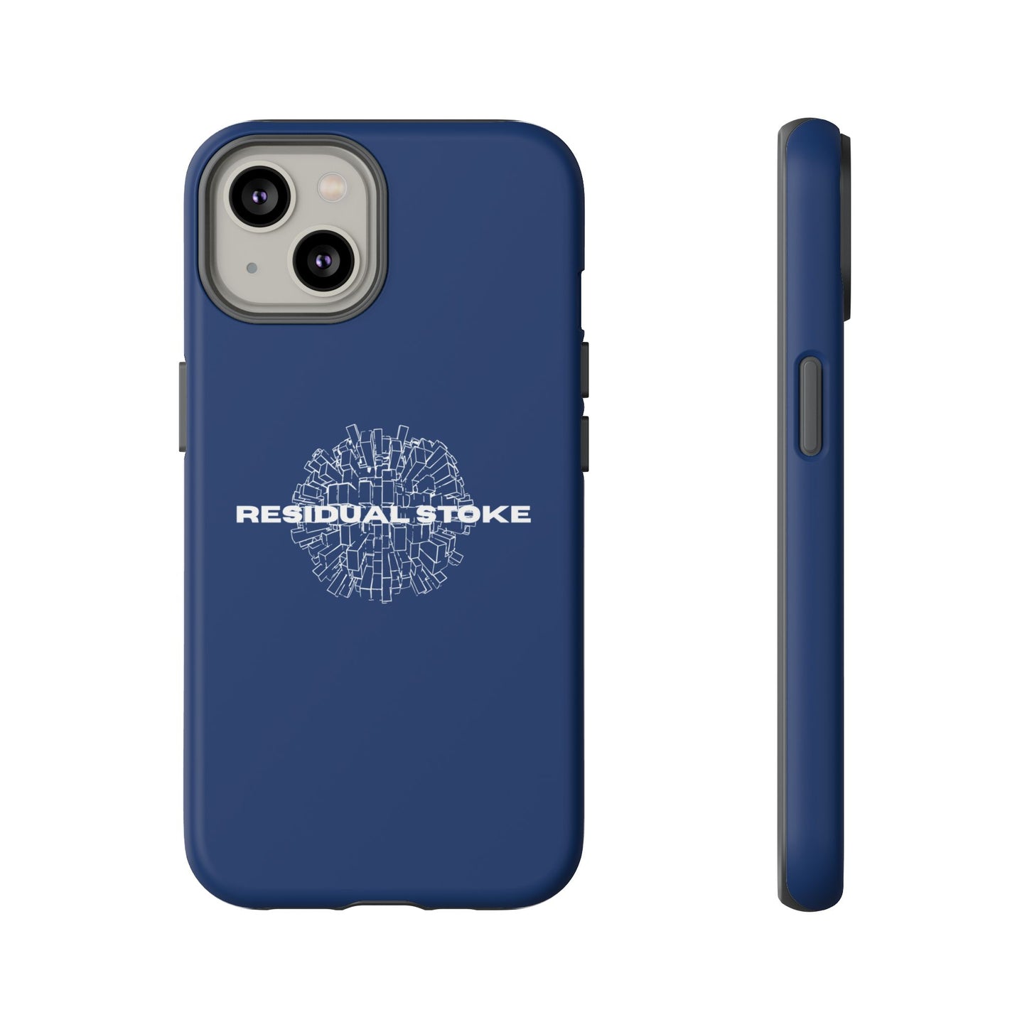 Residual Stoke Navy Tough Phone Case
