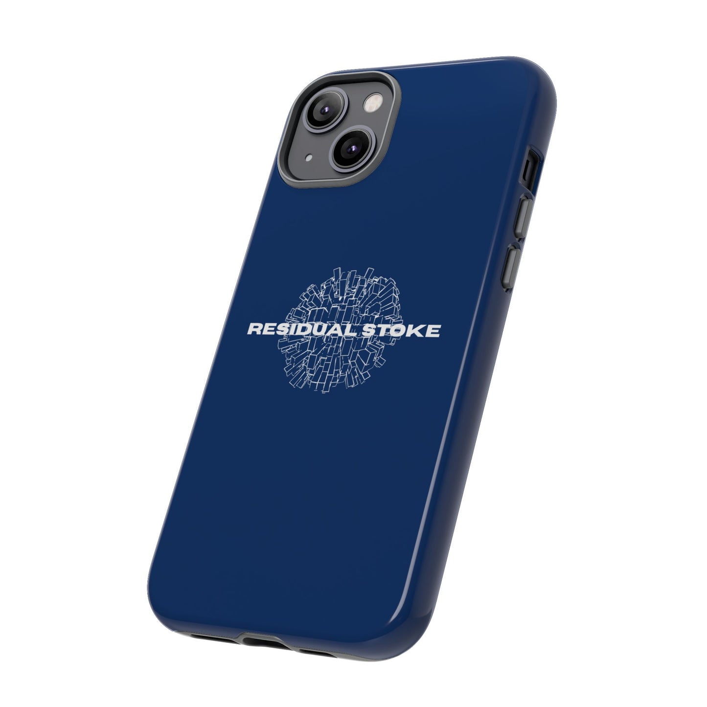Residual Stoke Navy Tough Phone Case