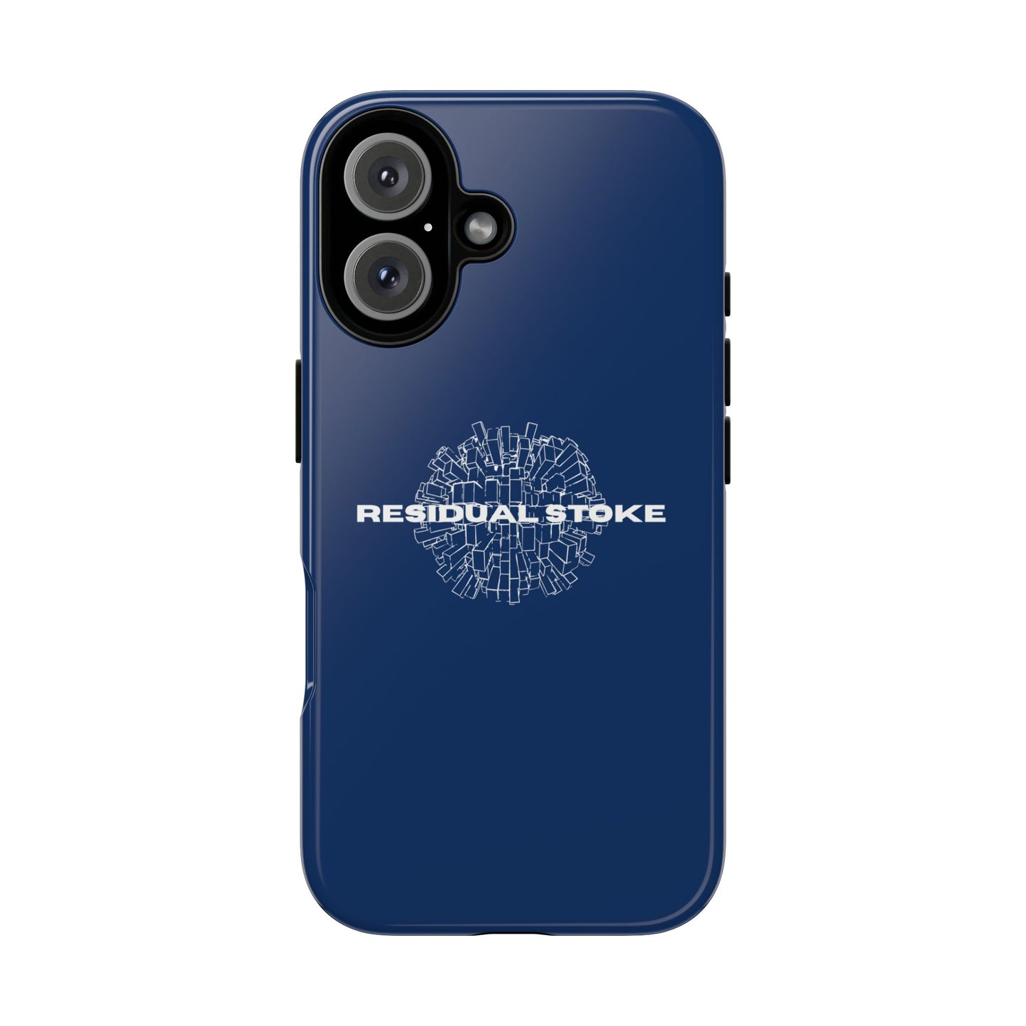 Residual Stoke Navy Tough Phone Case