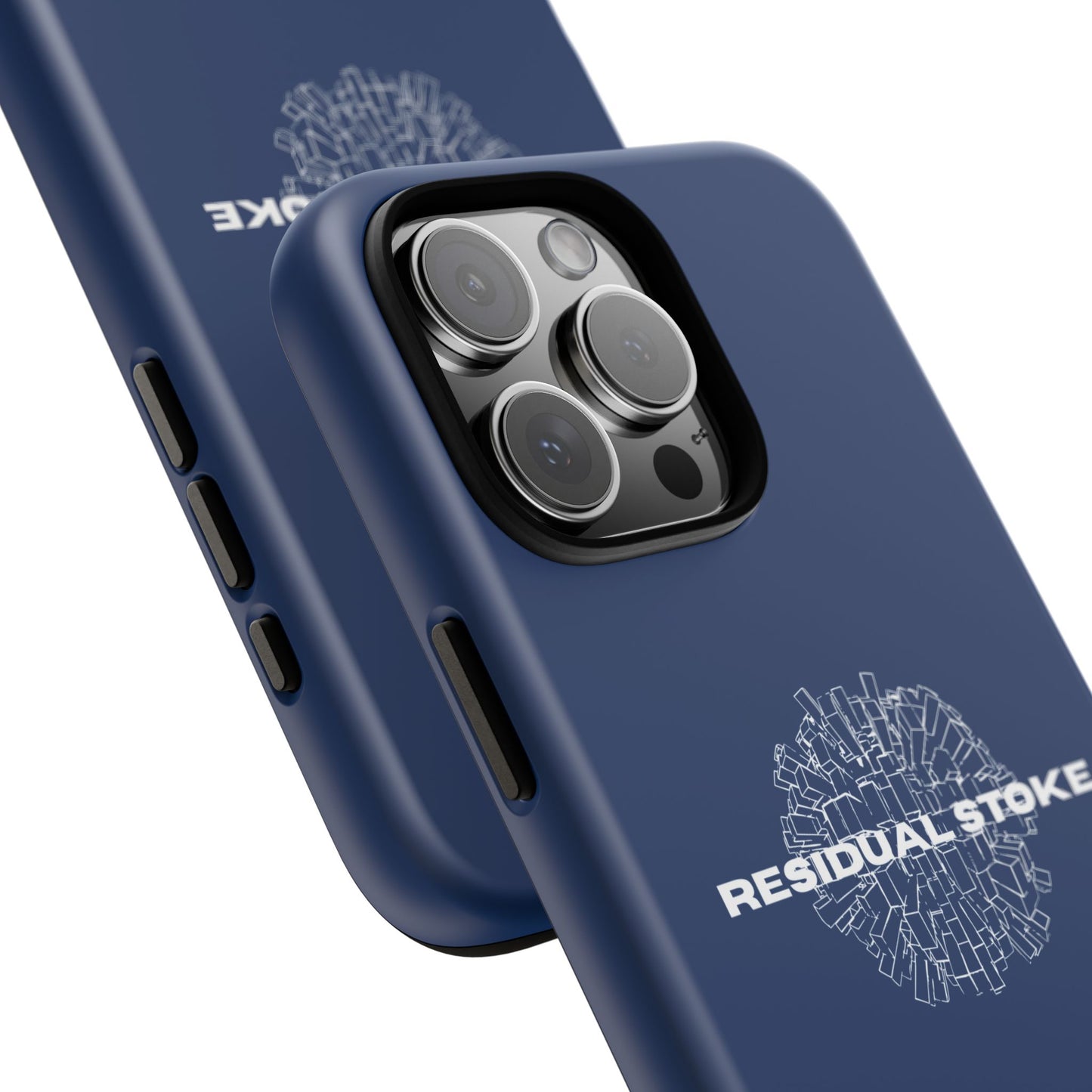 Residual Stoke Navy Tough Phone Case