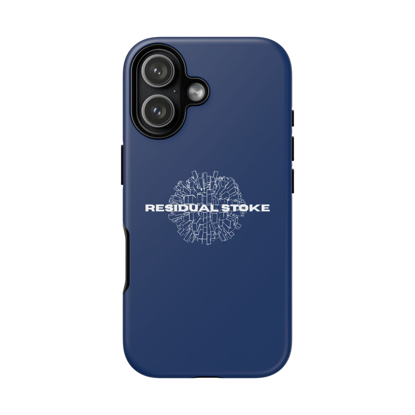 Residual Stoke Navy Tough Phone Case
