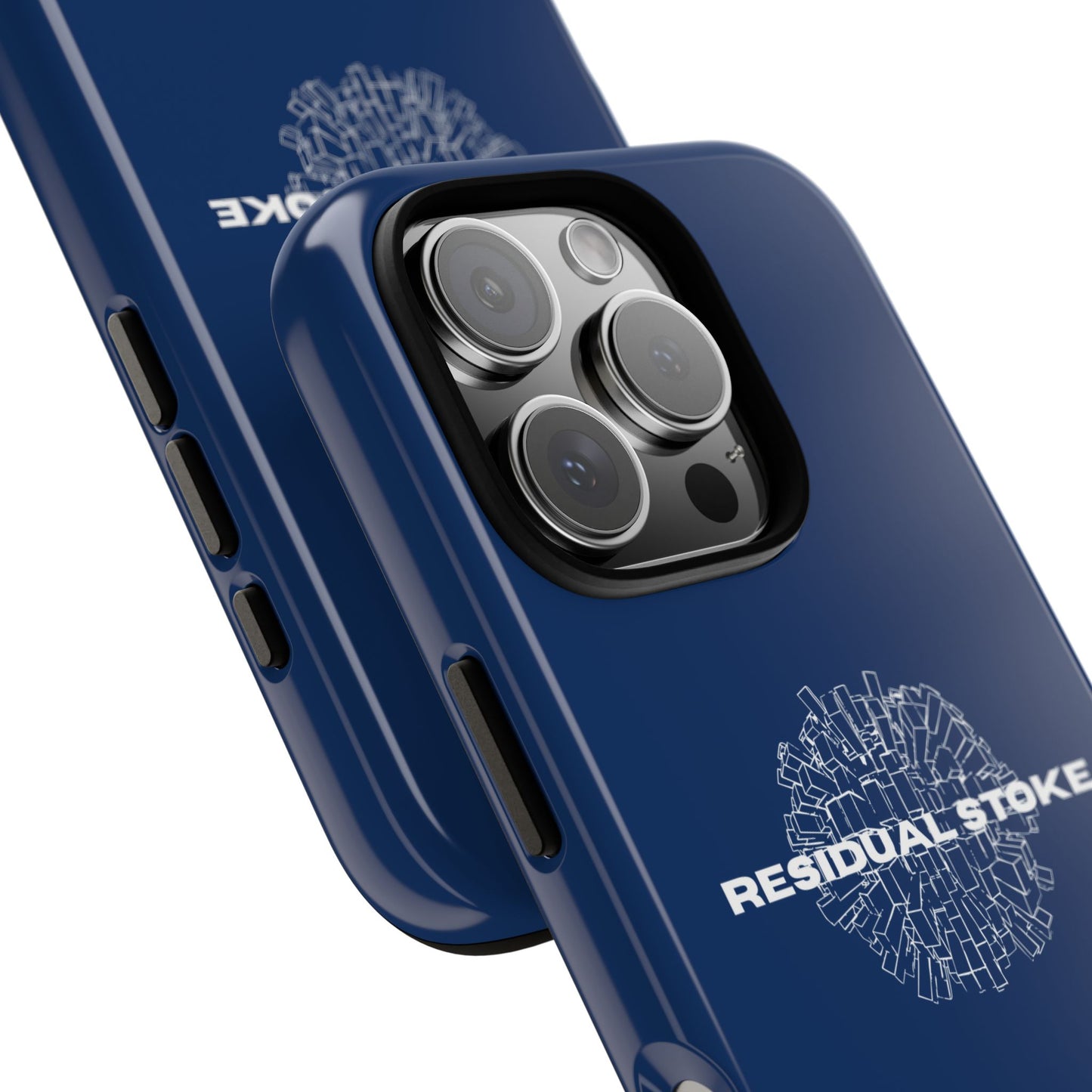 Residual Stoke Navy Tough Phone Case