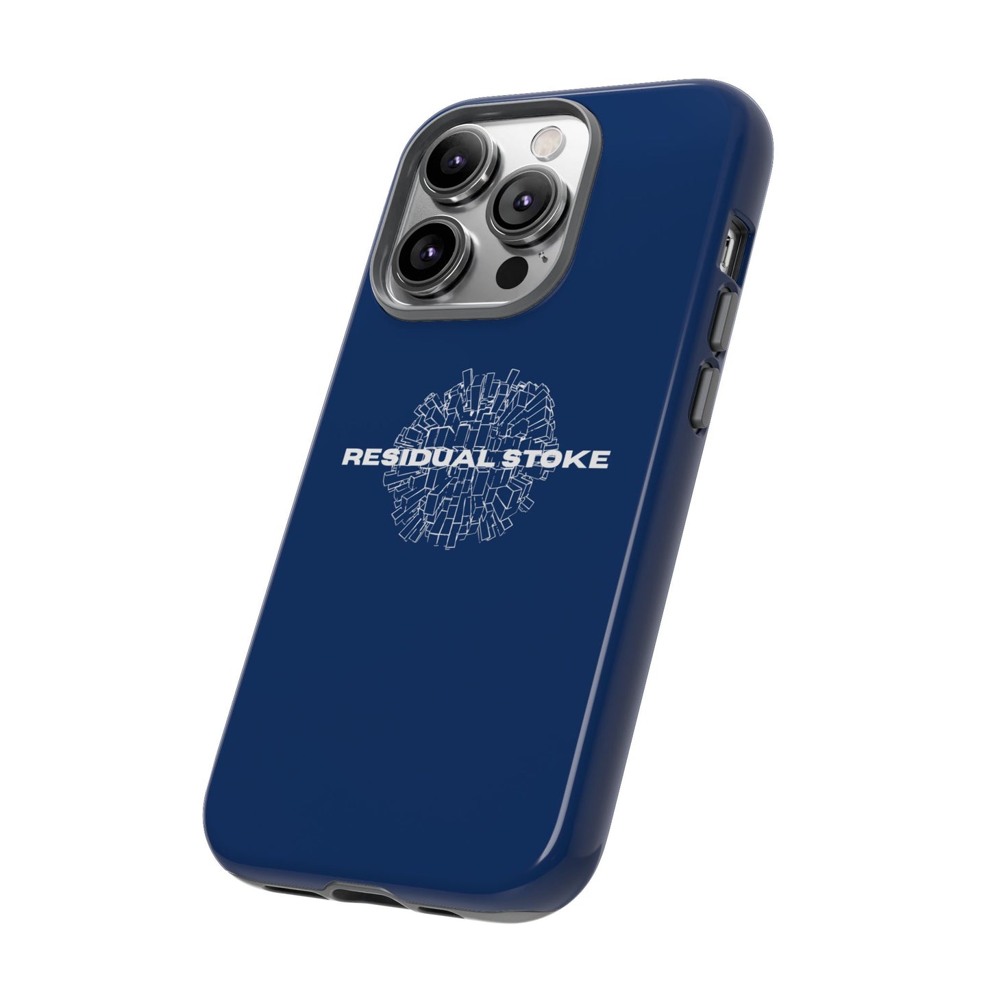 Residual Stoke Navy Tough Phone Case