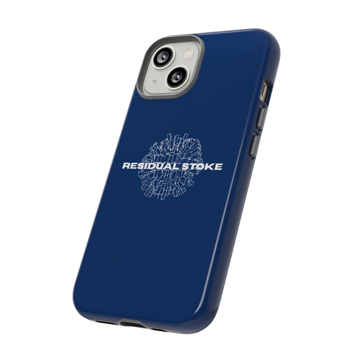 Residual Stoke Navy Tough Phone Case