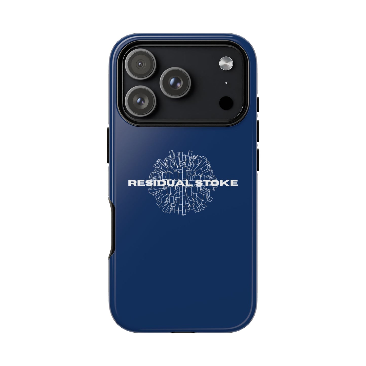 Residual Stoke Navy Tough Phone Case