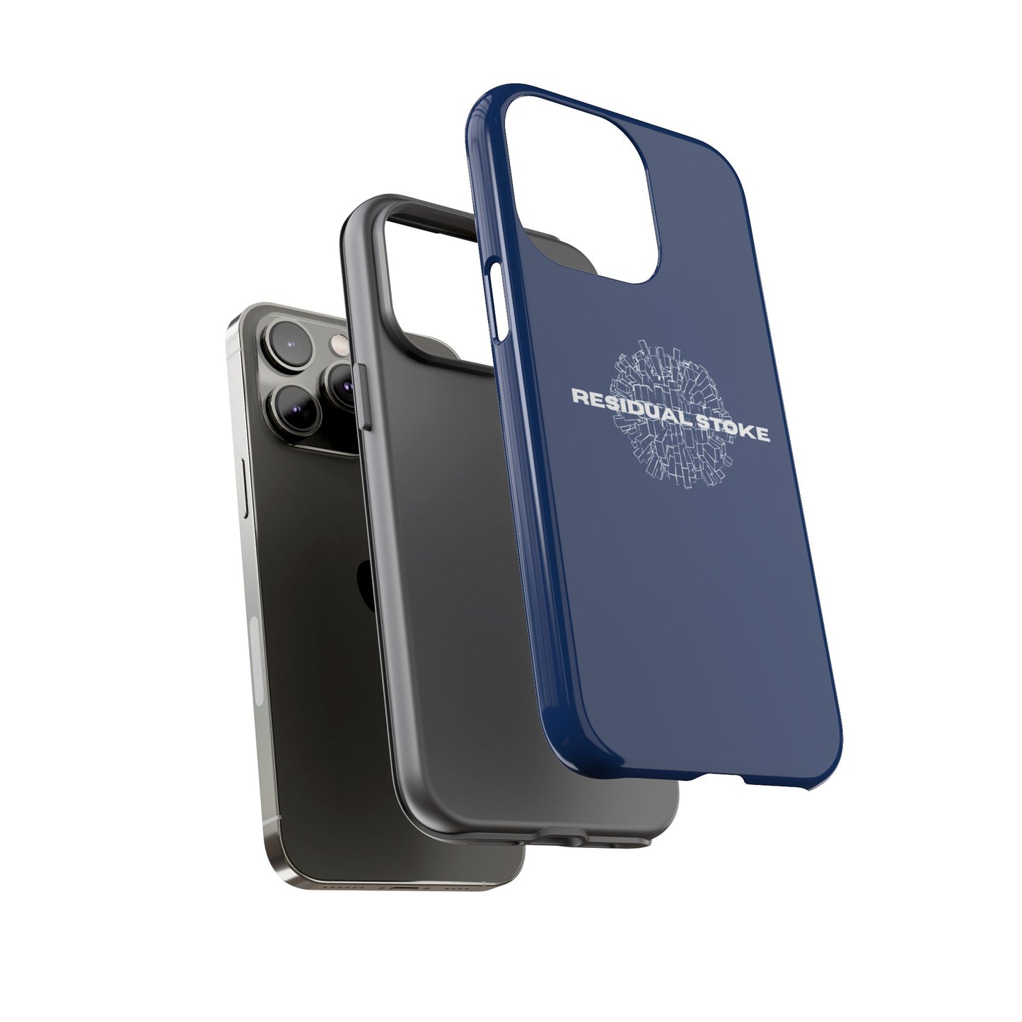 Residual Stoke Navy Tough Phone Case
