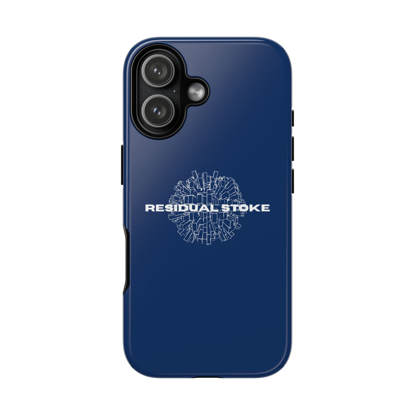 Residual Stoke Navy Tough Phone Case