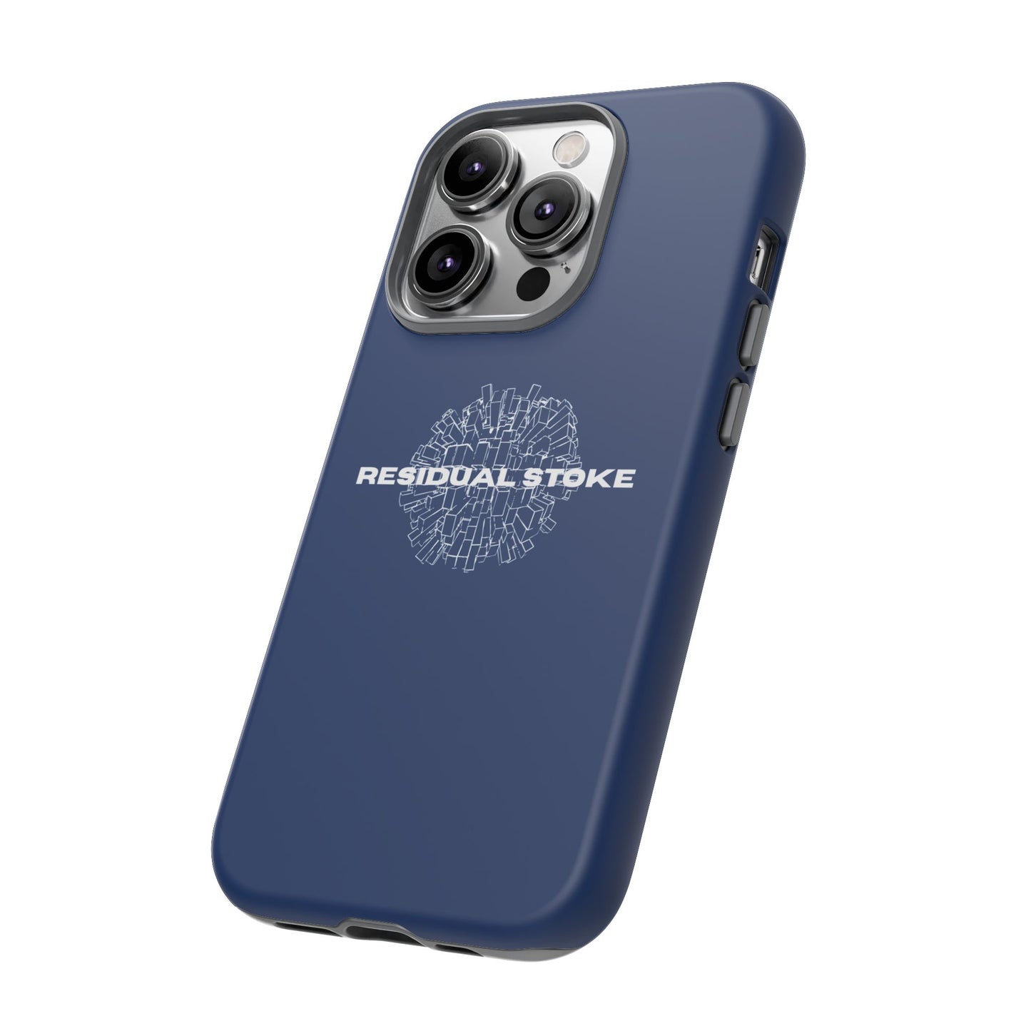 Residual Stoke Navy Tough Phone Case