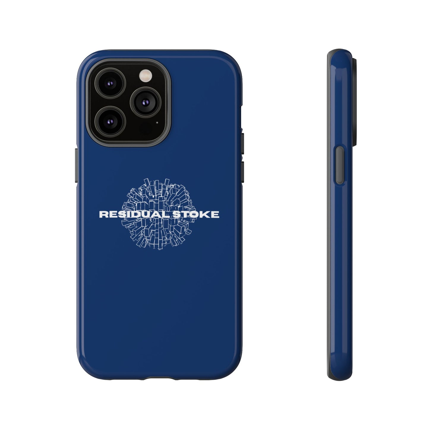 Residual Stoke Navy Tough Phone Case
