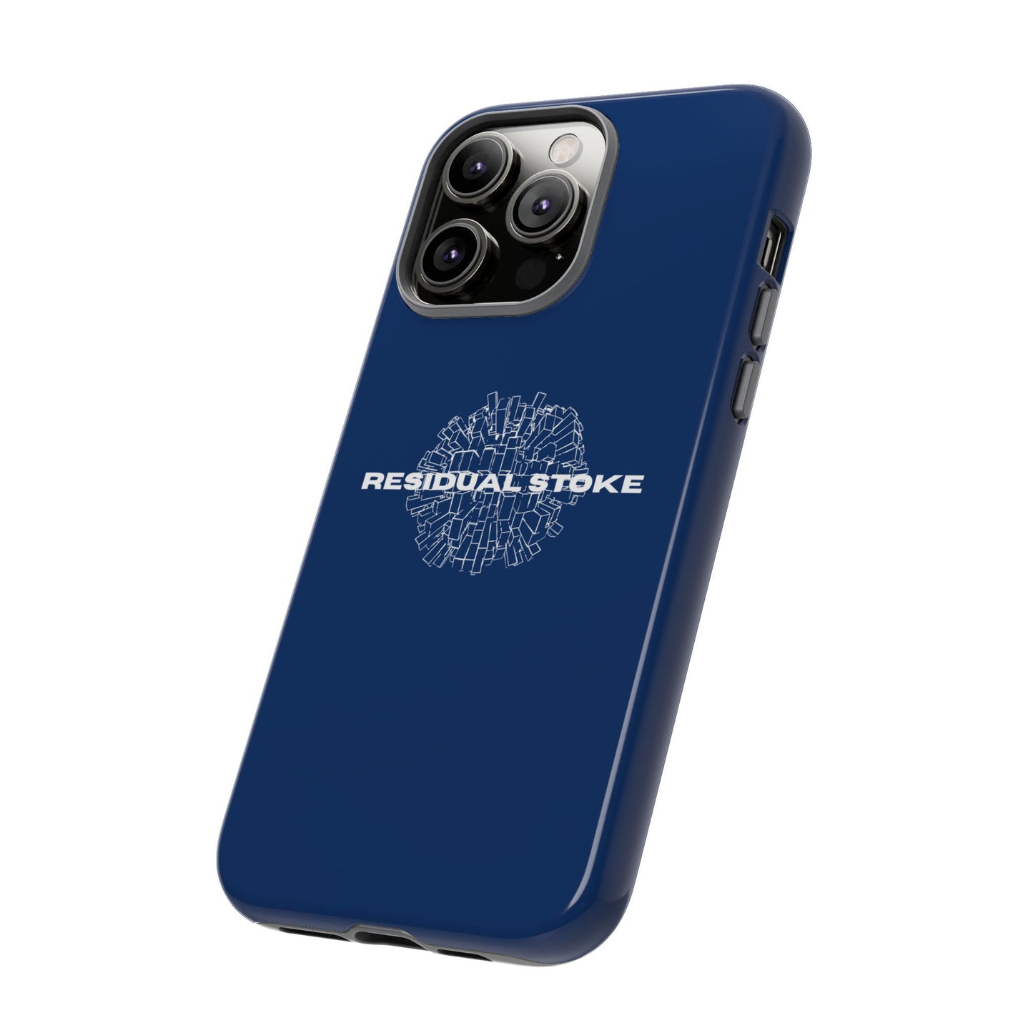 Residual Stoke Navy Tough Phone Case