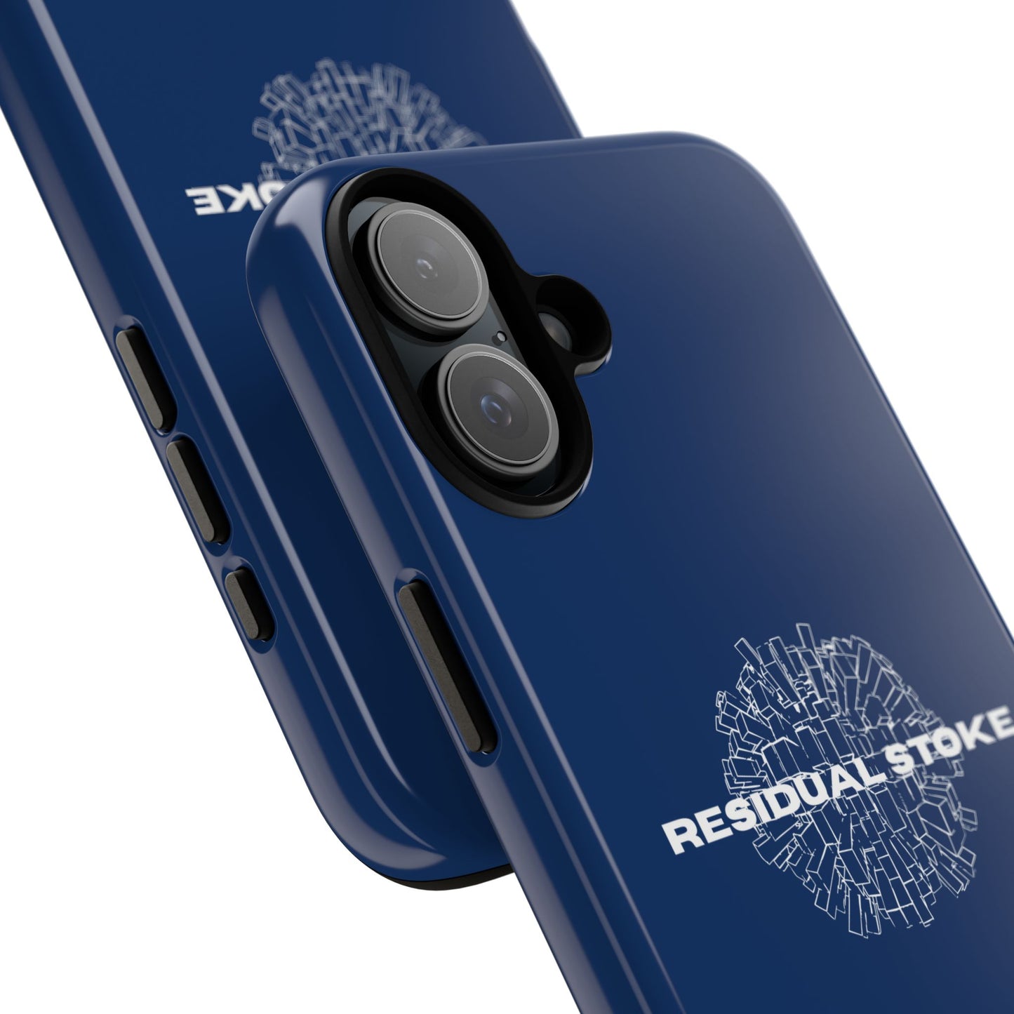 Residual Stoke Navy Tough Phone Case