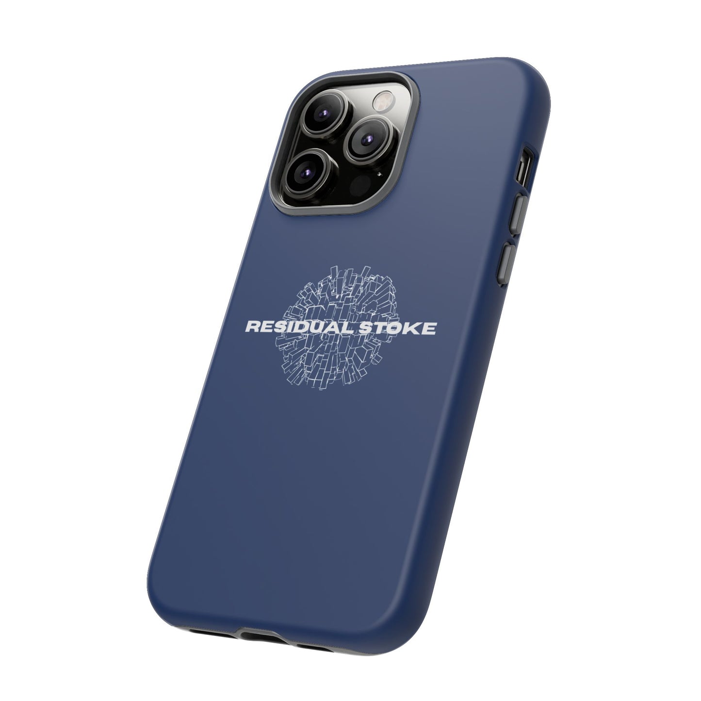 Residual Stoke Navy Tough Phone Case