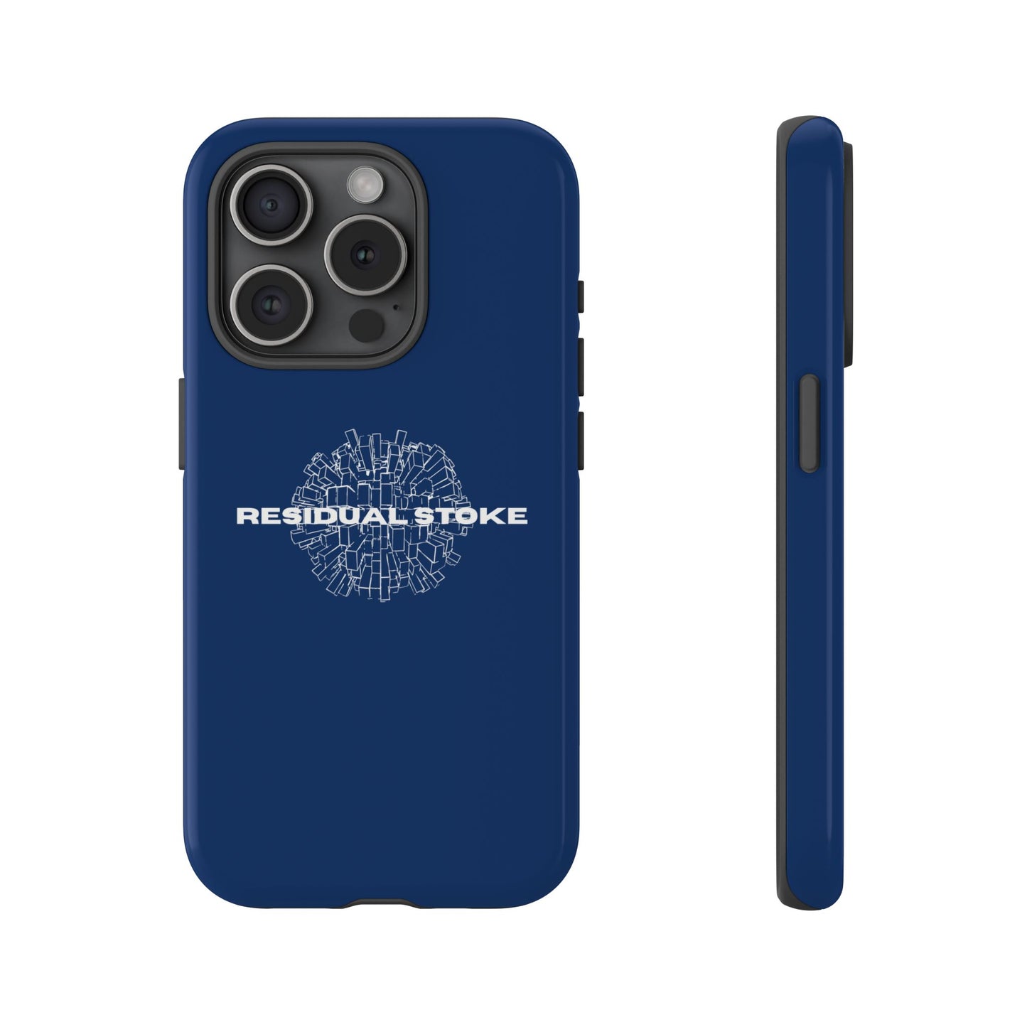 Residual Stoke Navy Tough Phone Case