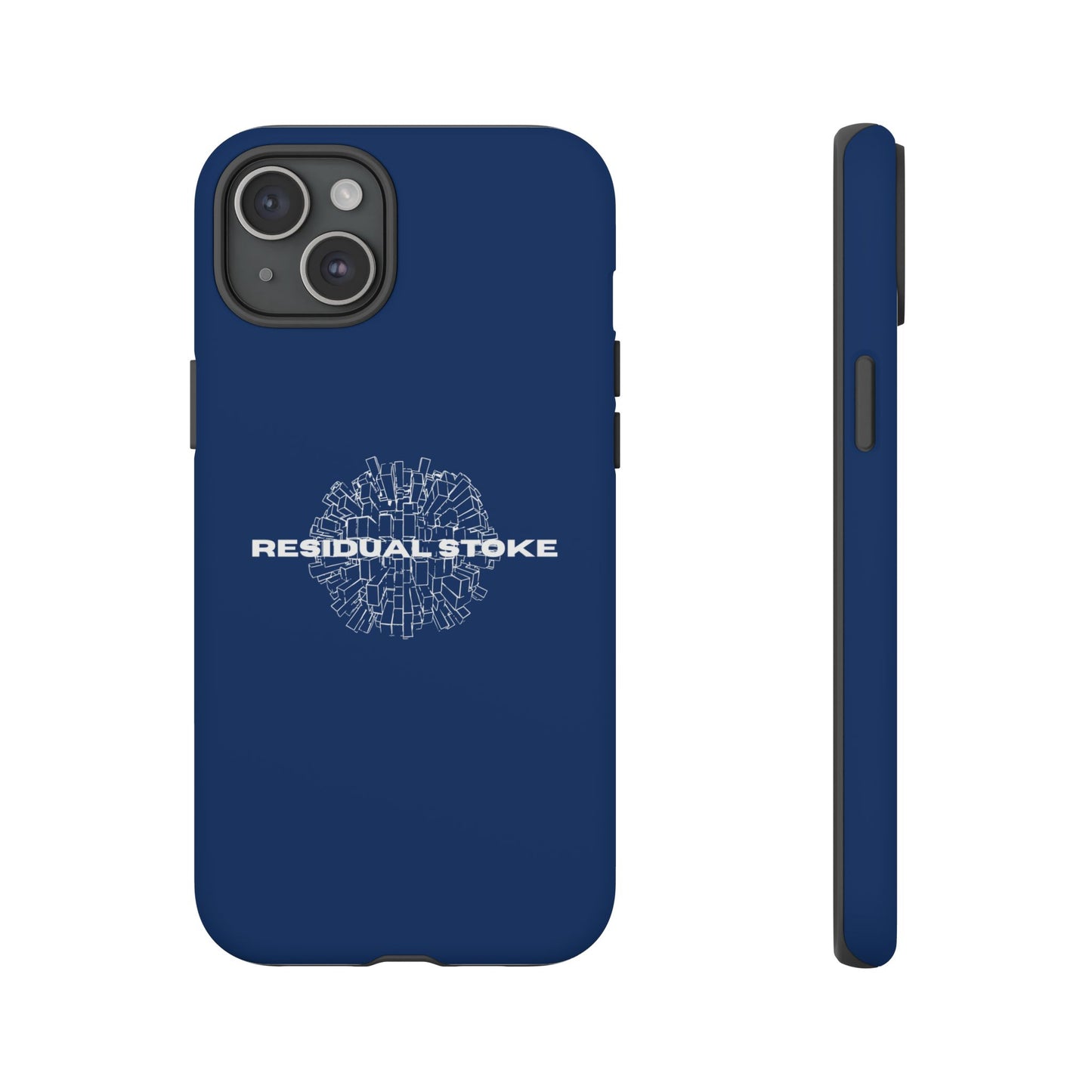 Residual Stoke Navy Tough Phone Case