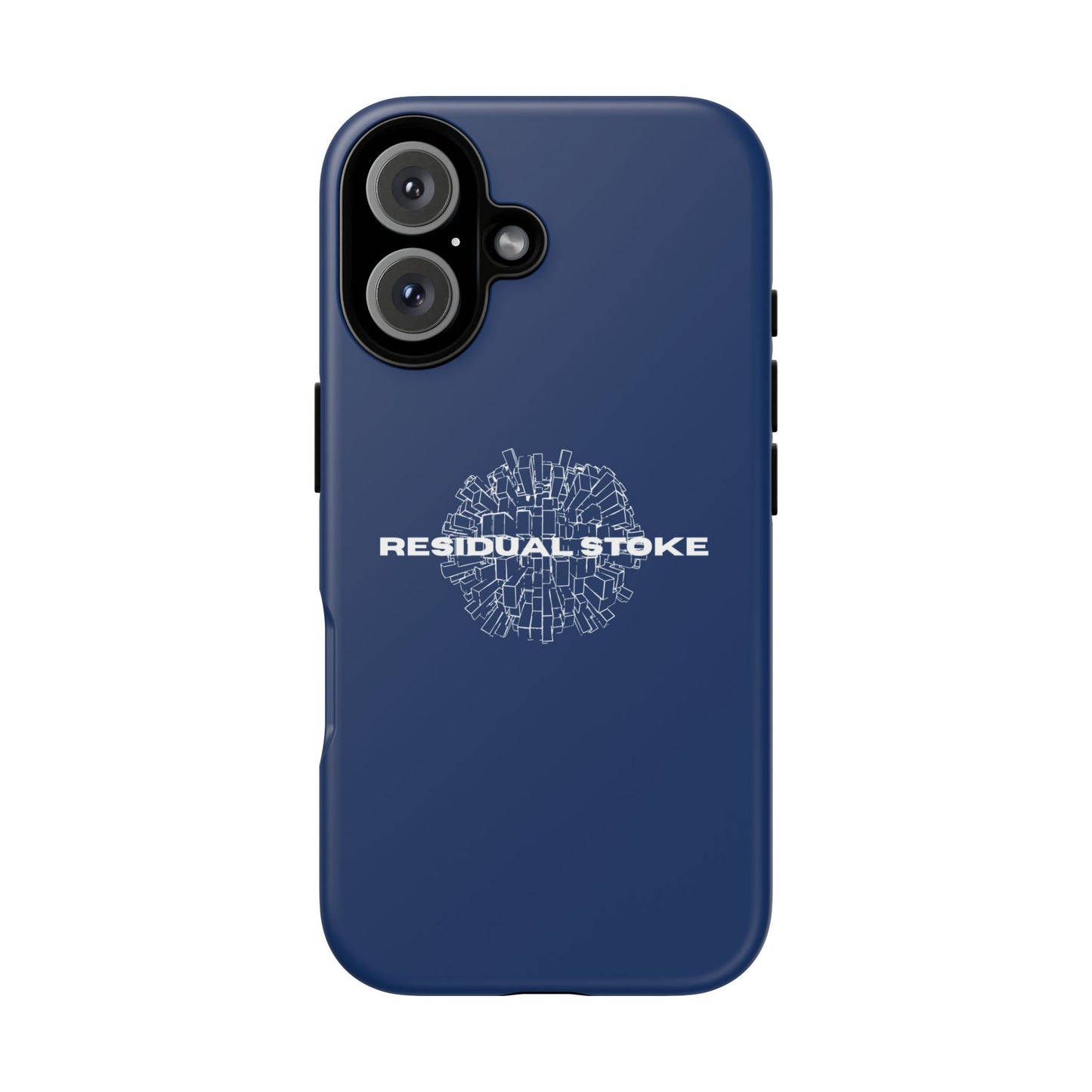 Residual Stoke Navy Tough Phone Case
