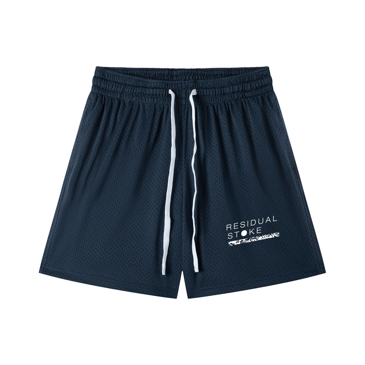 Mesh Drawstring Shorts