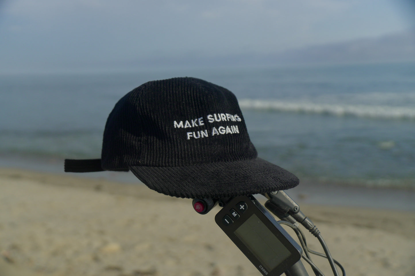 MAKE SURFING FUN AGAIN CORDUROY HAT