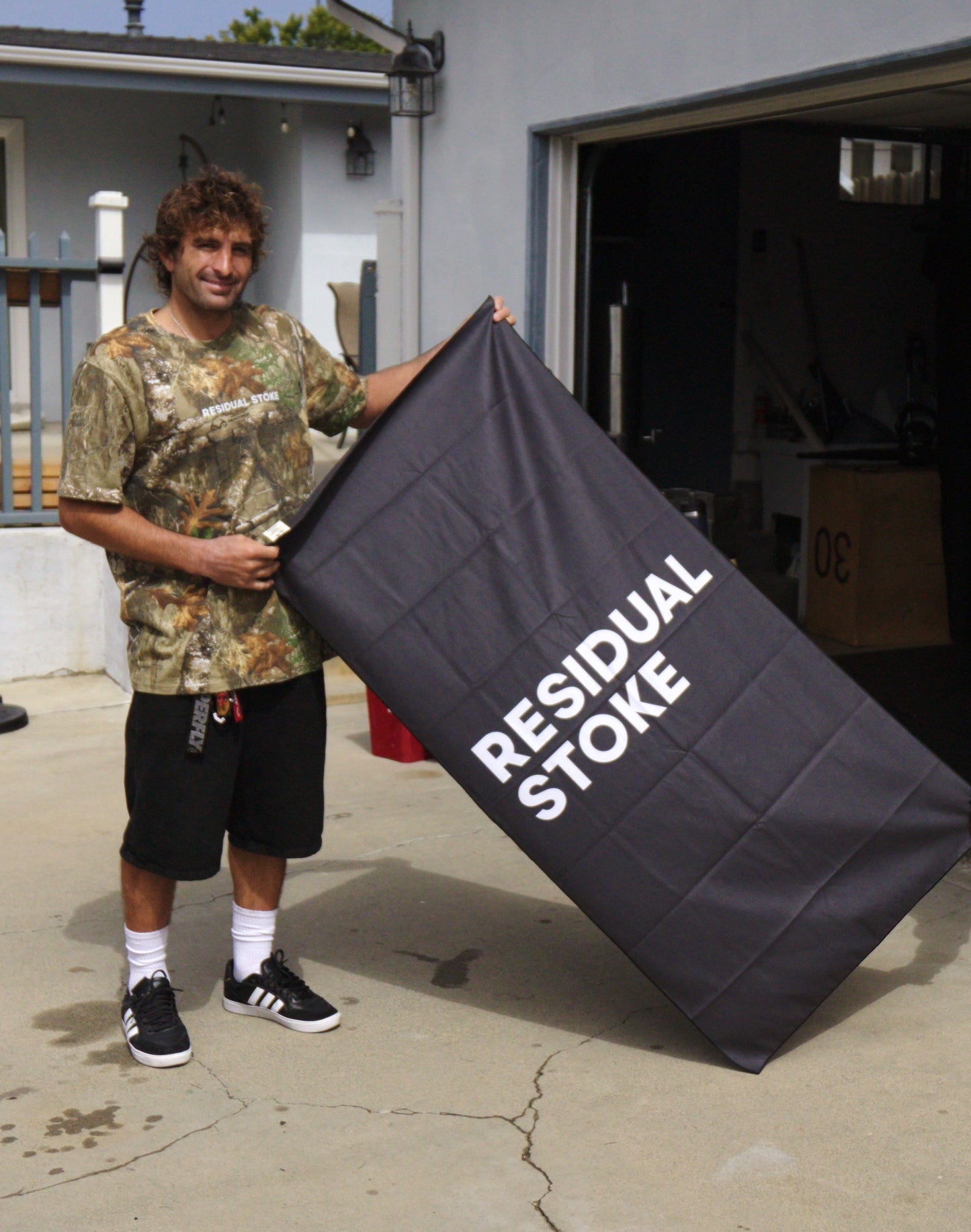 RealTree x Residual Stoke Camo Tee