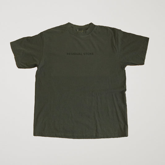 RESIDUAL STOKE Garmet Washed Tee